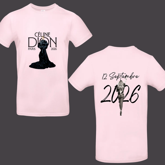 T-shirt "concert de Céline Dion"