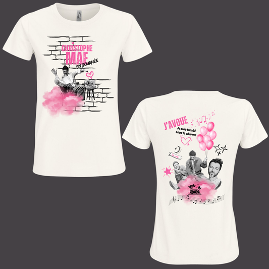 T-shirt "On Trace Notre Route" | Inspiration Christophe Maé