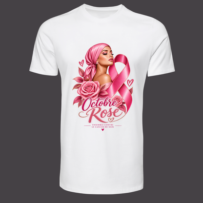 T-shirt Femme "Octobre Rose" 🌸