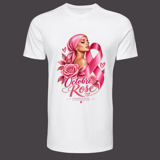 T-shirt Femme "Octobre Rose" 🌸