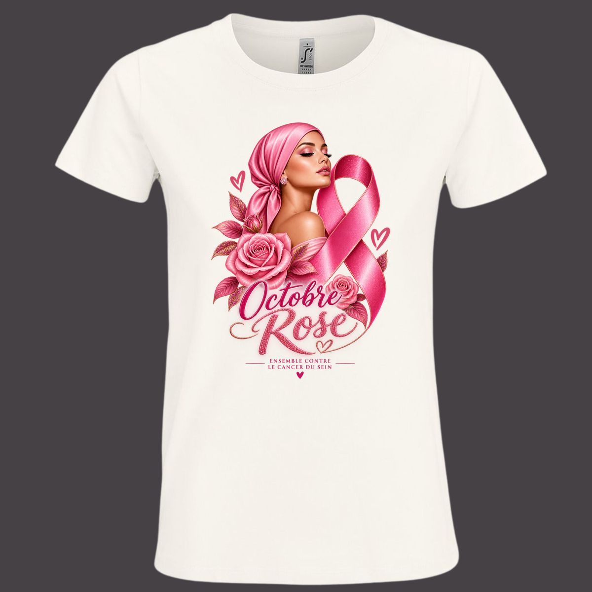 T-shirt Femme "Octobre Rose" 🌸