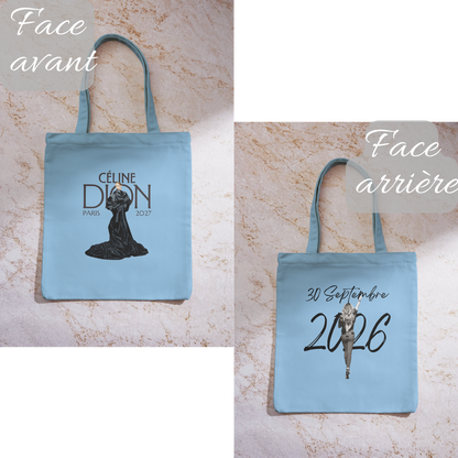 Tote bag concert de Céline Dion