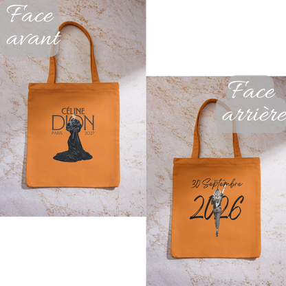 Tote bag concert de Céline Dion