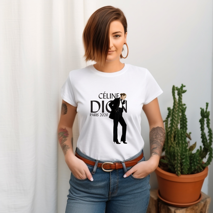T-shirt concert Céline Dion