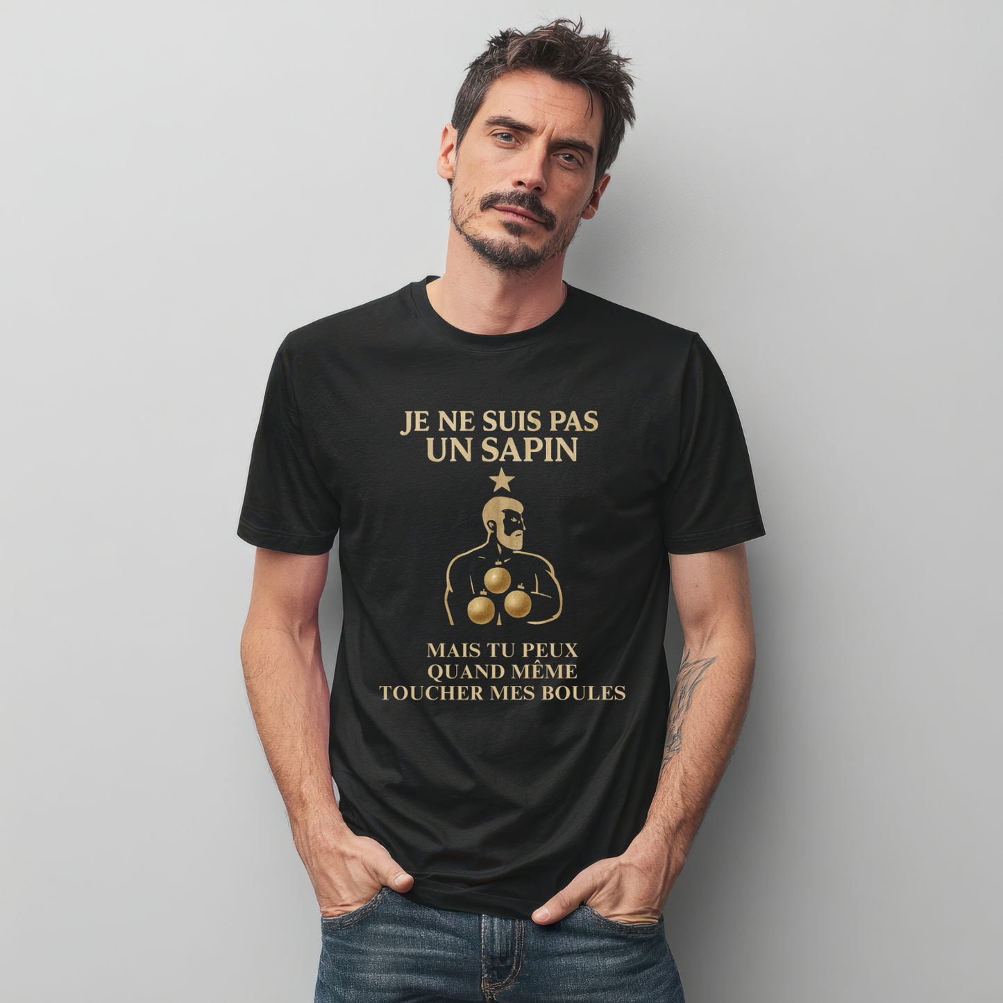 T-shirt humoristique Noël