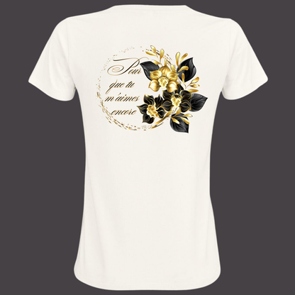 T-shirt Femme Céline Dion Paris – Écru