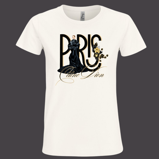 T-shirt Femme Céline Dion Paris – Écru