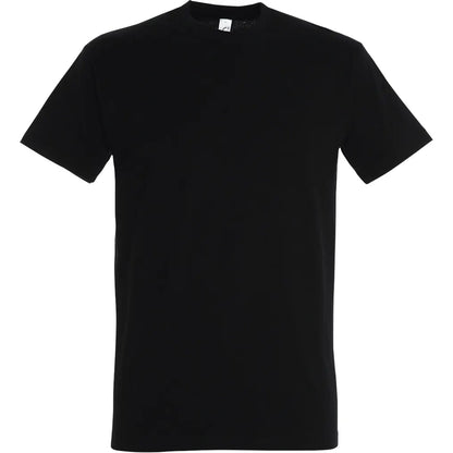 T-shirt coupe droite unisexe col rond manches courtes